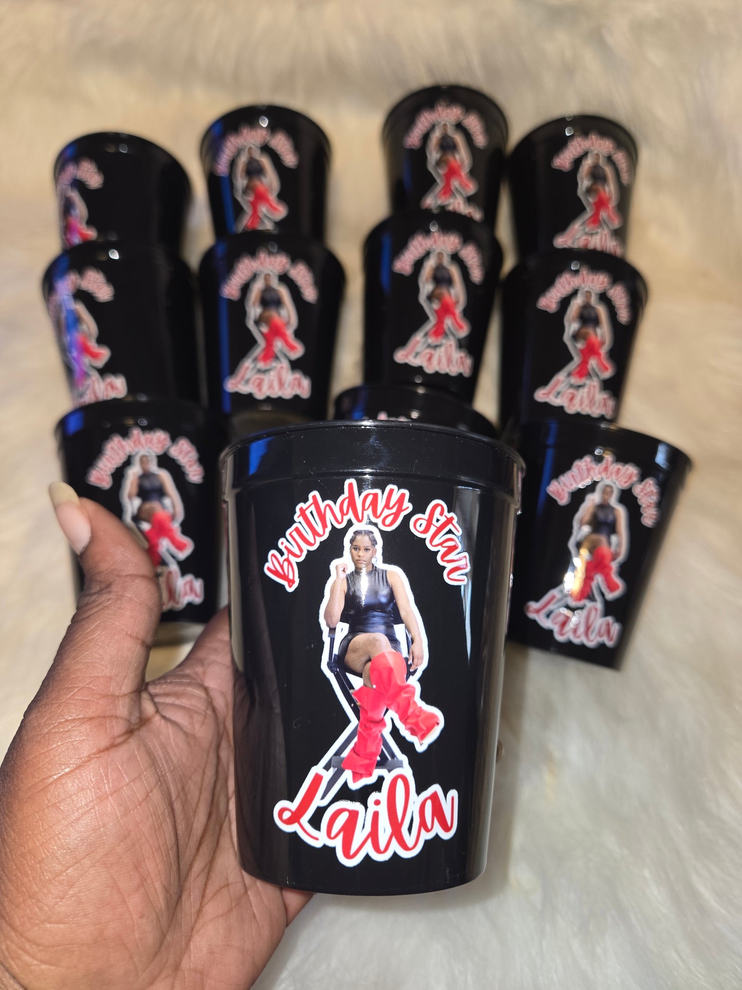 Custom Stadium Cups |Personalized Stadium Cups (By the Dozen)
