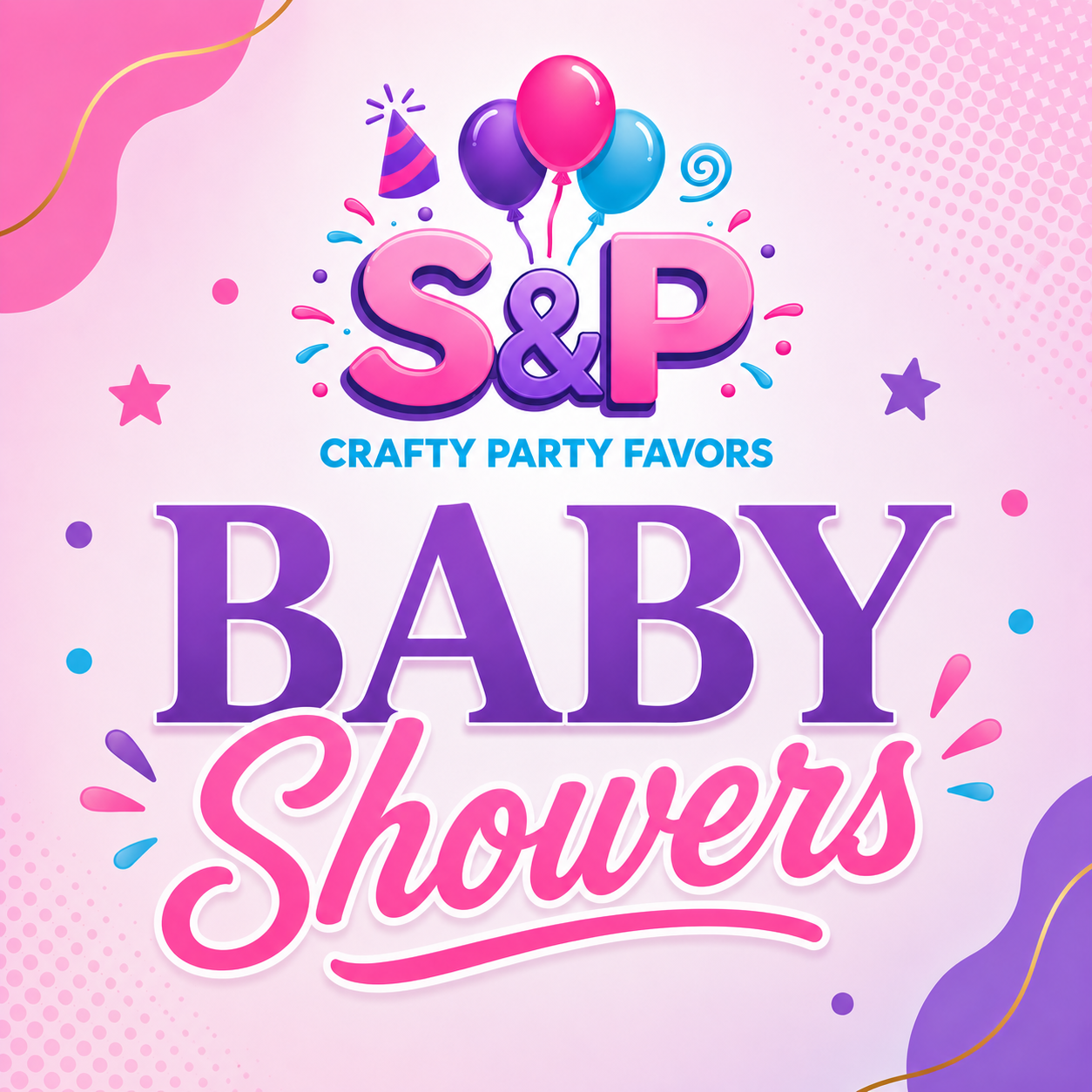 Baby Shower Party Favors | S&P Crafty Party Favors