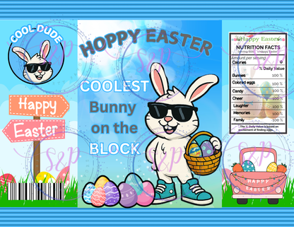 Free Easter Chip Bag + Capri Sun Label (Boy + Girl Version)