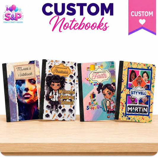 Custom Notebooks | Personalized Composition & Spiral Notebooks